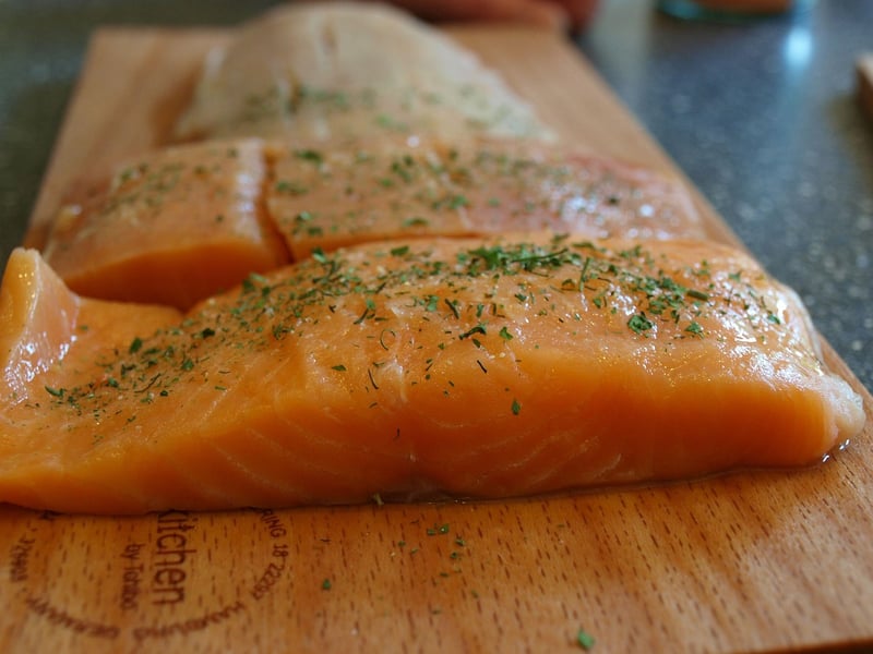 Salmon small plate
